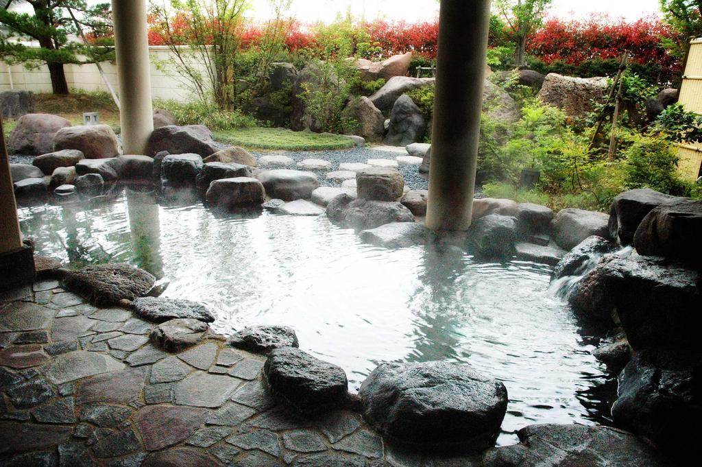 Satoyama Auberge & Hot Spring Wellness Spa Sakuragaike Kurgarden Nanto Esterno foto